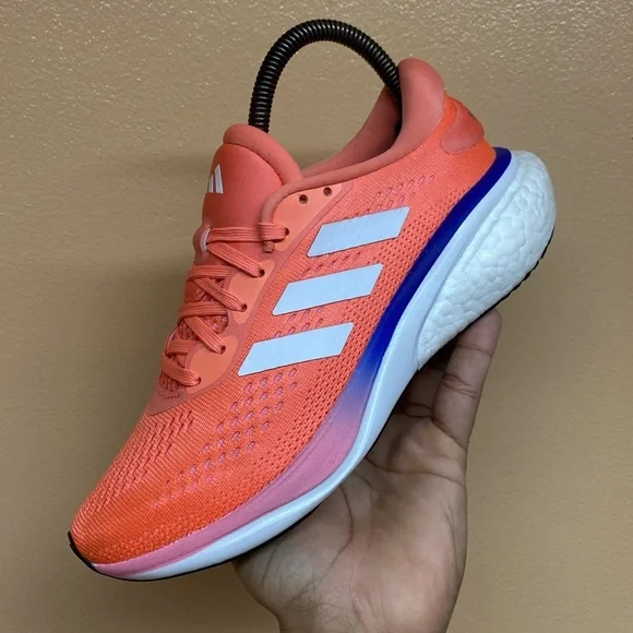 Adidas Supernova 2 Running Sneakers “Coral Fusion / Cloud White / Beam Pink”